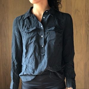 Ann Taylor silk button down